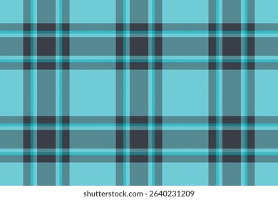 Vibrant teal and charcoal plaid pattern.  A bold, graphic design ideal for textiles, website backgrounds, or any project needing a modern, geometric feel.