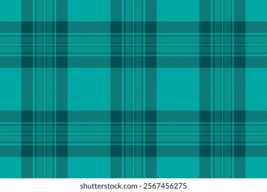 Vibrant teal and dark teal plaid pattern.  Perfect for textile design, apparel, website backgrounds, or scrapbooking.  Seamless repeat texture offers versatile design options.