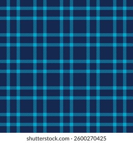 Vibrant teal and navy blue plaid pattern.  Perfect for textile design, website backgrounds, or adding a touch of classic style to your projects.