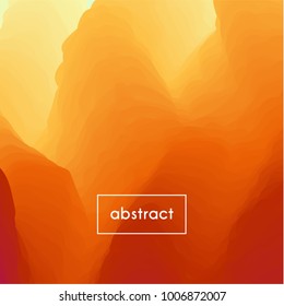 Plantilla vibrante con fondo abstracto de pinturas de fluido multicolor - ilustración de vector eps10