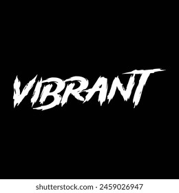 vibrant text on black background.