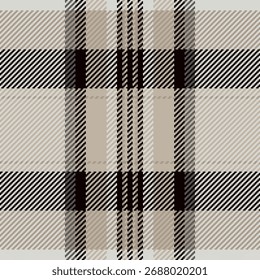Vibrant textile check texture, xmas pattern fabric plaid. Mix background tartan vector seamless in pastel and white colors palette.