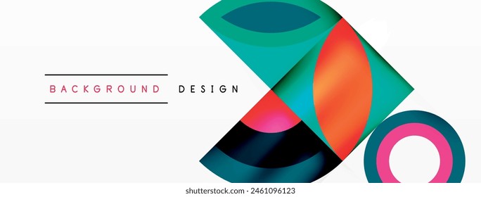 A vibrant textile product featuring geometric shapes, circles, and triangles in electric blue hues. The intricate patterns and artistic font on a white background create a headturning design