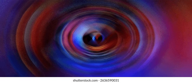 Vibrant tiffany curvy spray moving eddy surface with space for text in glowing white center. Volute torsion flow shiny bright celeste color curl gyration