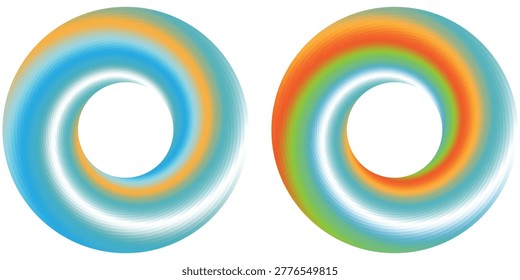 Vibrant tiffany curvy spray moving eddy surface with space for text in glowing white center. Volute torsion flow shiny bright celeste color curl gyration