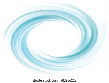 Soft Motley Twisting Abstract Snail Crescents Stock Vector (Royalty ...