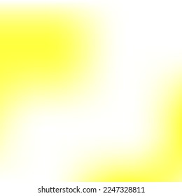 Lebhafter, trendiger, weißer Modemantel. Leichte mehrfarbige Flüssige Spotlight helle unscharfe Textur. Glatte, farbige Neon-Farbverlauf-Hintergrund. Zitronenwasserfarbe Vektor gelbe unscharfe Tapete.