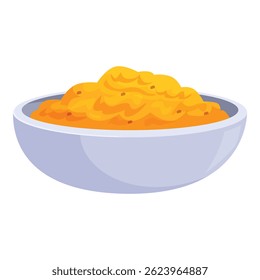 Vibrant turmeric powder sits in a bowl, ready to enhance dishes with its warm, earthy flavor and rich golden hue