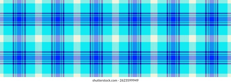 Patrón vibrante de cuadros turquesa y azul, ideal para el diseño textil, la moda, los Sitios web o los fondos.  Su estética alegre y brillante transmite energía y modernidad.