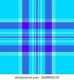 Vibrant turquoise and blue plaid pattern.  Perfect for textiles, fashion, websites, or any design needing a bold, energetic texture.