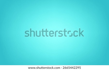Vibrant turquoise and cyan soft gradient background with a smooth radial blur.