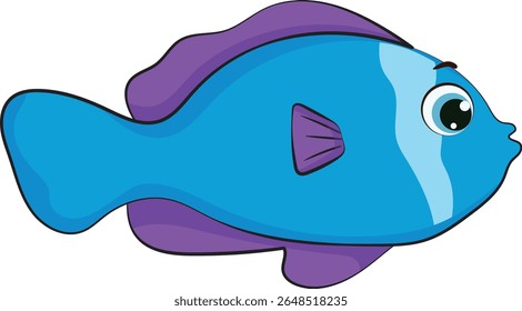 A vibrant underwater scene with coral reefs, fish, and marine life, isolated on a white background. This image features a striking silhouette design, perfect for creating a bold visual impact.