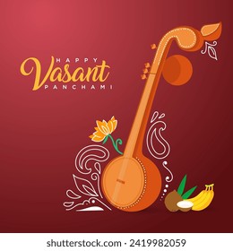 Vibrant Vasant Panchami: A Hindu festival heralding the arrival of spring, bringing joy, colors, and the renewal of nature's beauty