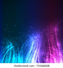 Vibrant vector background. rainbow of rays and highlights