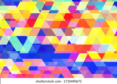 Fondo colorido abstracto, fondo de mosaico
