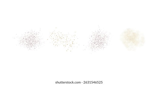 A vibrant vector collection of colorful grain textures featuring abstract noise patterns perfect for adding retro, vintage, or artistic effects to graphic design and photo projects