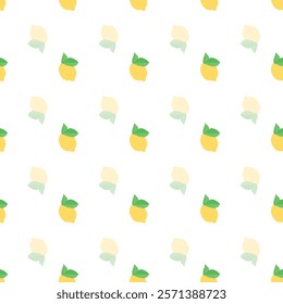 Vibrant Vector Fruit Repeat Pattern