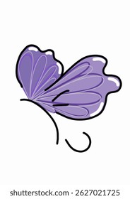 Vibrant vector illustration of a colorful butterfly with detailed wings. Perfect for nature themes, spring designs, decorative art, educational materials, and creative digital projects.