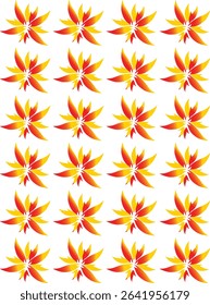  vibrant vector illustration of fresh spring leaves with a natural pattren, green theme. Perfect for eco-friendly designs, seasonal promotions, nature-themed backgrounds, organic product packaging,