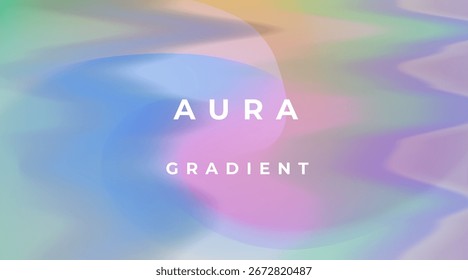 Ilustración vectorial vibrante en un estilo degradado moderno. Presenta una mezcla suave de tonos pastel que forman un fondo suave.
