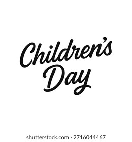 A vibrant vector illustration perfect for Children's Day, featuring a single,