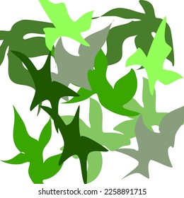 Ilustración de arte de la línea de vectores vibrantes. Un patrón repetitivo y transparente para superficies decorativas.