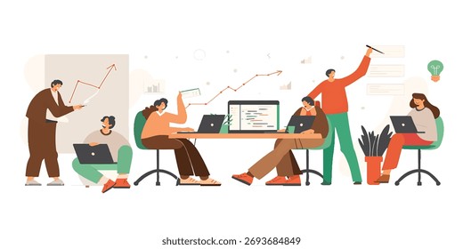 A vibrant and versatile graphic design element featuring a spectrum of colors and clean typography, suitable for various applications.