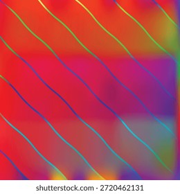 Fondo vibrante de las rayas del gradiente de la Vertical - textura Abstractas de las líneas del color del arco iris para el arte digital.