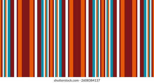 Vibrant vertical stripes in autumnal hues create a dynamic, modern pattern.  Perfect for backgrounds, textiles, or website designs, this image evokes energy and style.