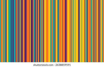 Vibrant vertical stripes in autumnal hues create a dynamic, energetic pattern.  Perfect for backgrounds, textiles, website design, or any project needing a bold, modern aesthetic.