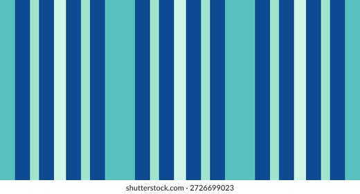 Vibrant vertical stripes in calming teal and pale green hues create a visually appealing, minimalist pattern.