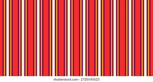 Vibrant vertical stripes in red, cream, and maroon create a bold, graphic pattern perfect for textiles, website backgrounds, or branding.