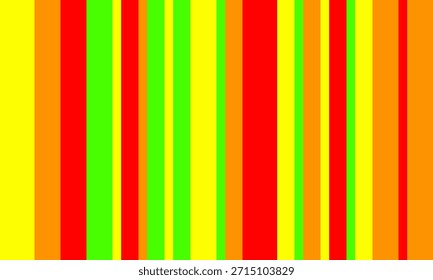 Lebendige vertikale Streifen in Rot, Gelb, Orange und Kalkgrün schaffen einen dynamischen, energetischen Hintergrund, der perfekt für Websites, Präsentationen oder verspielte Designs geeignet ist.