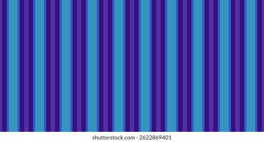 Vibrant vertical stripes in shades of blue and purple create a dynamic and visually engaging pattern.