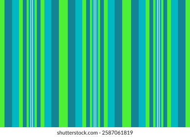 Vibrant vertical stripes in teal, lime green, and light blue create a dynamic, energetic pattern. Perfect for backgrounds, textiles, or website designs needing a fresh, modern feel.