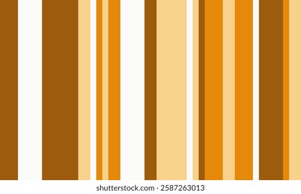 Vibrant vertical stripes in warm autumnal hues create a cheerful, retroinspired pattern perfect for website backgrounds, textile designs, or packaging.