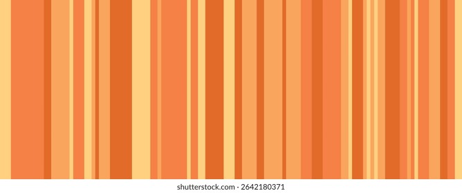Vibrant vertical stripes in warm orange and gold hues create a dynamic, energyfilled background perfect for websites, presentations, or textile designs.