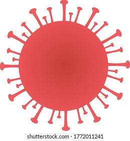 Vibrant virus icons.COVID-19, 2019,corona-virus,Vector illustration.