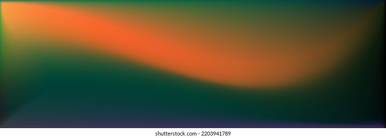 Vibrant  Vivid Blurred Background. Bright Colorful Wavy Gradient Mesh. Water Ocean Wavy Gradient Mesh. Color Neon Smooth Surface Backdrop. Rainbow Dark Multicolor Blurred Texture Illustration.