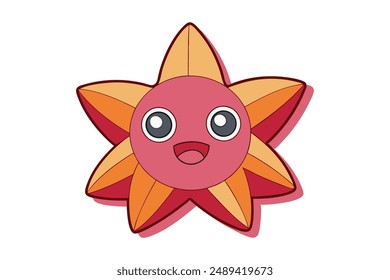 Vibrant wall art vector illustration featuring cartoon, clipart, and line art designs