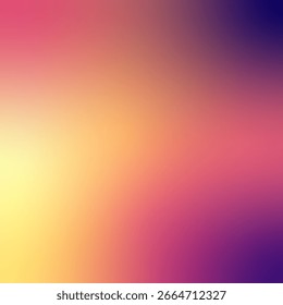 Vibrant warm gradient combining yellow, pink, and purple tones for creative design.