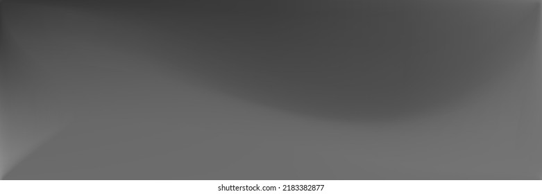 Vibrant Wavy Gradient Mesh. Gray Smooth Surface Illustration. Alluminium Monochromatic Wavy Gradient Mesh. Natural Black and white Smooth Surface Backdrop. Blank  Metallic Blurred Background.