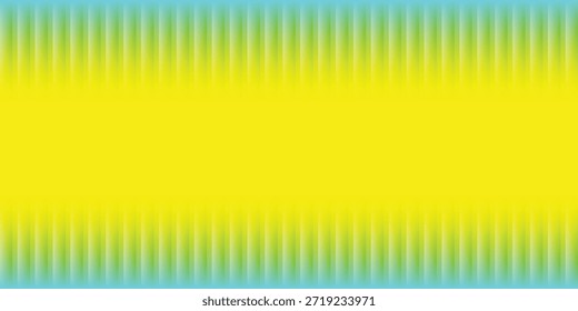 Vibrant yellow background with blue stripes pattern