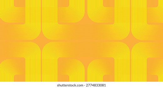 Vibrant yellow geometric pattern fills the entire frame with abstract shapes.