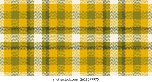 Vibrant yellow and olive green plaid pattern.  Perfect for textile design, fashion, website backgrounds, or autumnal themed projects.