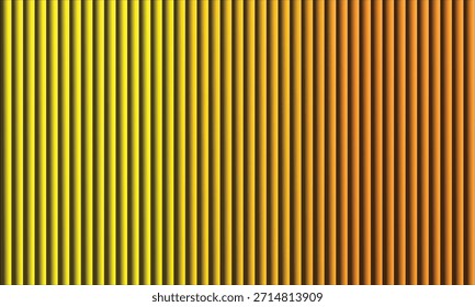 Un vibrante fondo abstracto de degradado amarillo a naranja con líneas de Vertical.