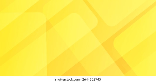 Vibrant yellow to orange gradient background with abstract geometric shapes, ideal for energetic, modern, and creative digital designs or promotional templates.