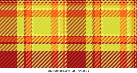 Vibrant yellow and orange plaid pattern.  Perfect for textile design, autumnal themes, or adding a warm, energetic touch to your projects.