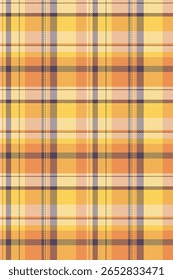 Padrão de xadrez amarelo e laranja vibrante.  Perfeito para projetos de design têxtil, projetos temáticos de queda, ou adicionando um toque de calor e textura aos seus projetos. Repetição contínua para aplicações versáteis.