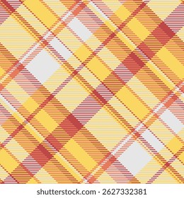 Vibrant yellow and red plaid pattern. Perfect for textile design, fashion, wallpaper, or website backgrounds.